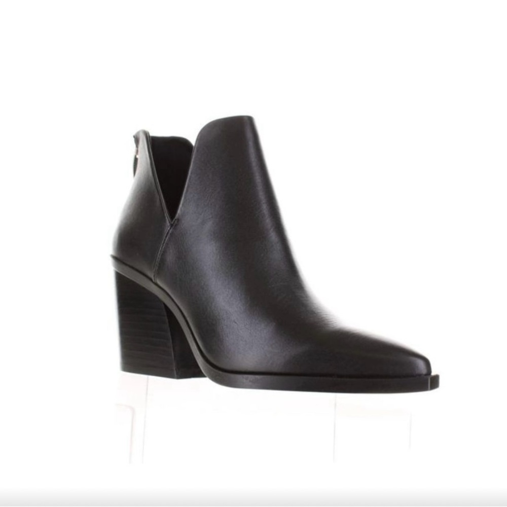 Steve Madden Womens Alyseialy Black Fashion Boots Size 9.5 Medium (B, M)